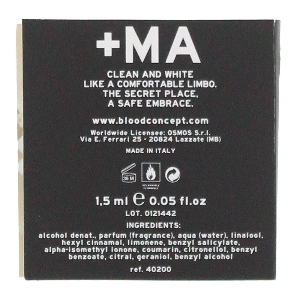 Blood Concept +MA Eau de Parfum 1.5ml