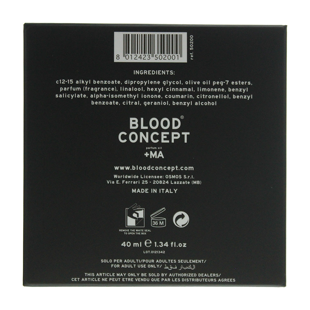 Blood Concept +MA Perfume Oil Dropper 40ml