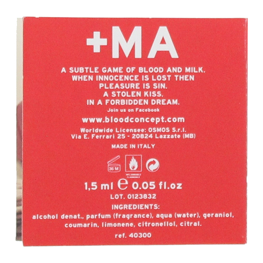 Blood Concept Red+MA Eau de Parfum 1.5ml
