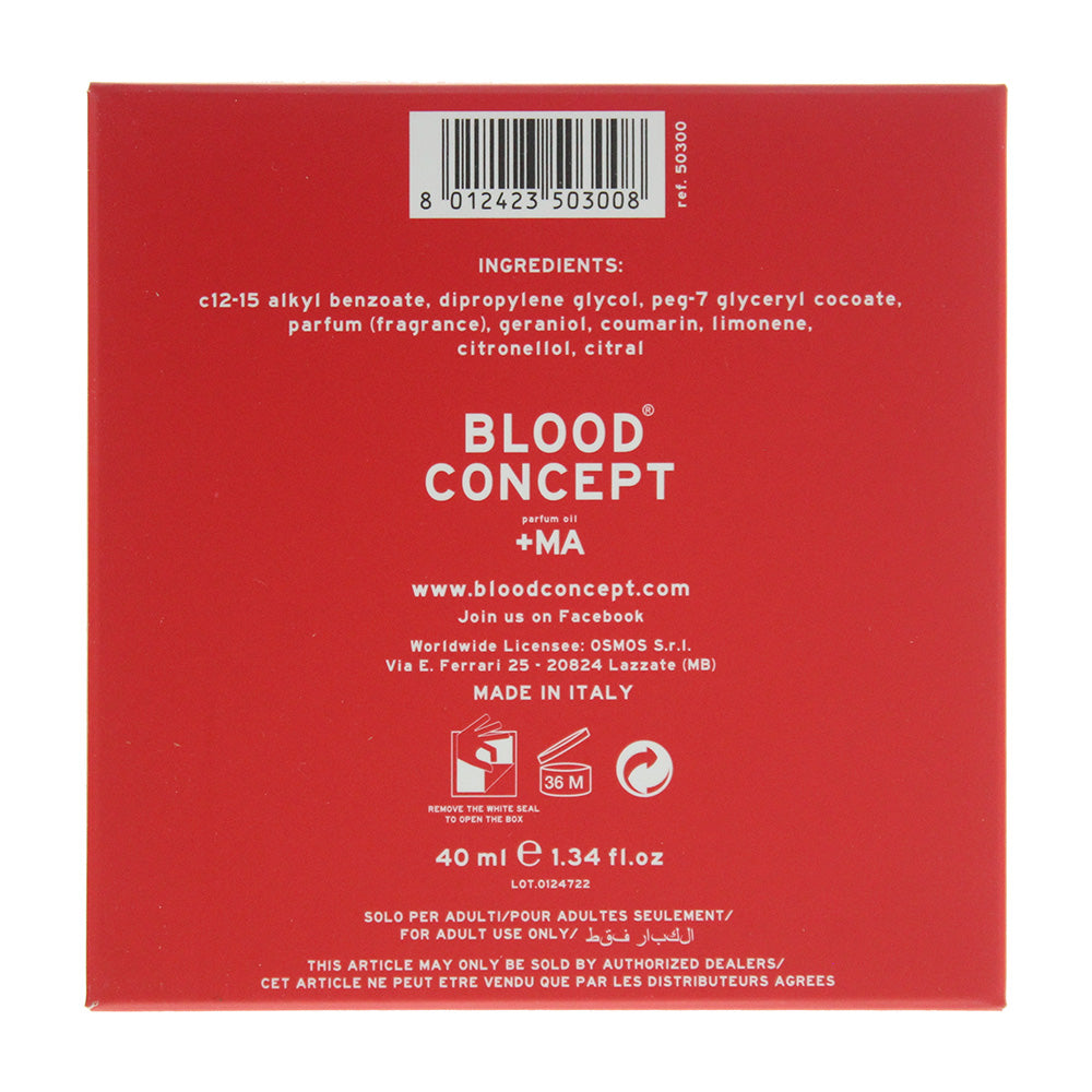 Blood Concept Red+MA Perfume Oil Dropper40ml