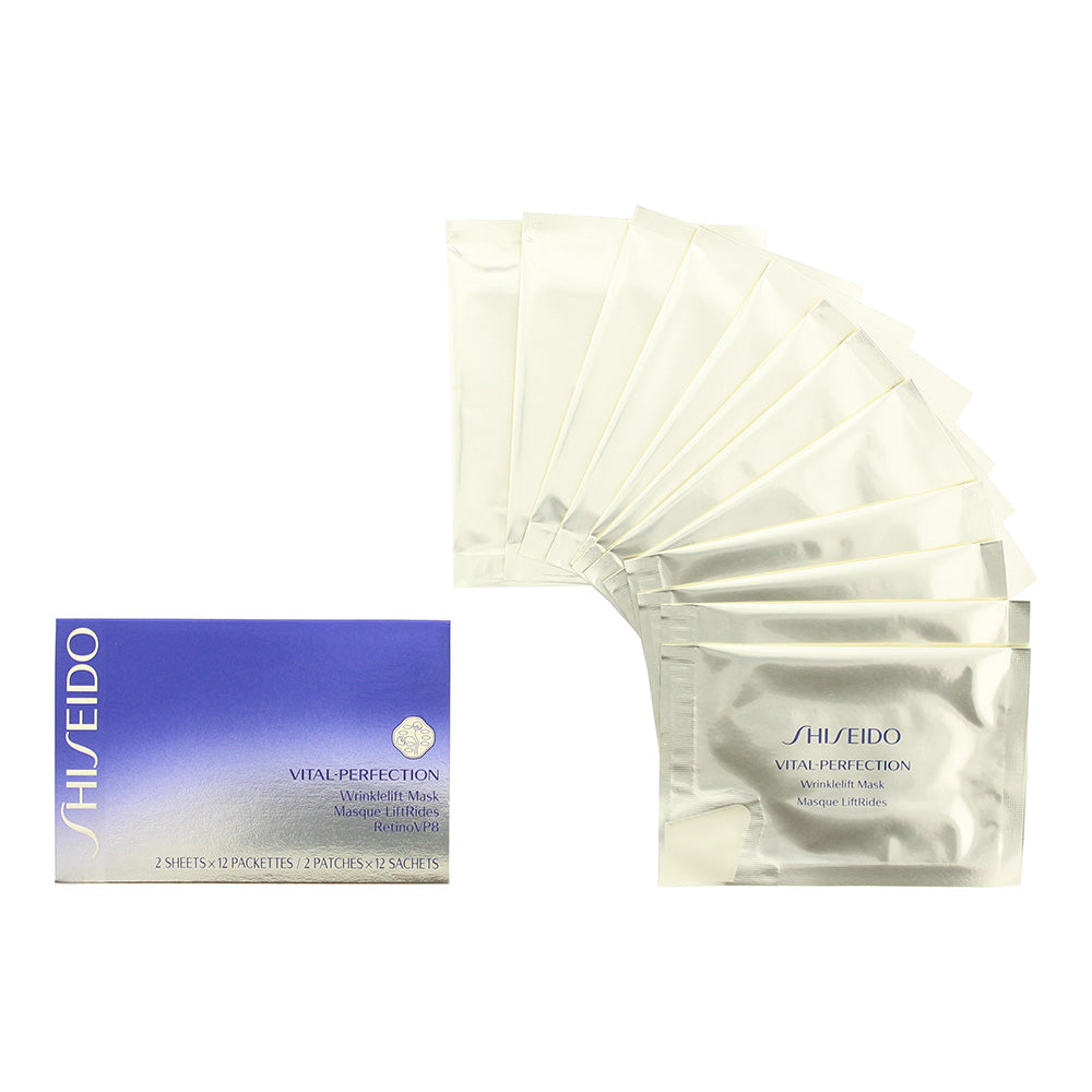 Shiseido Vital Perfection Wrinklelift Mask 12 sachets