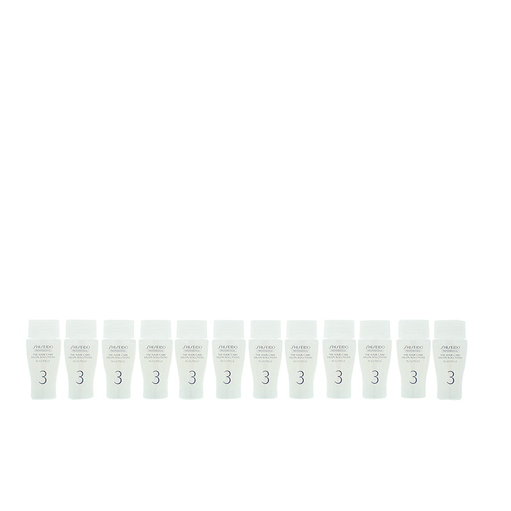 Shiseido The Haircare Salon Solutions In-Cuticle 3 12 x 15ml - Product