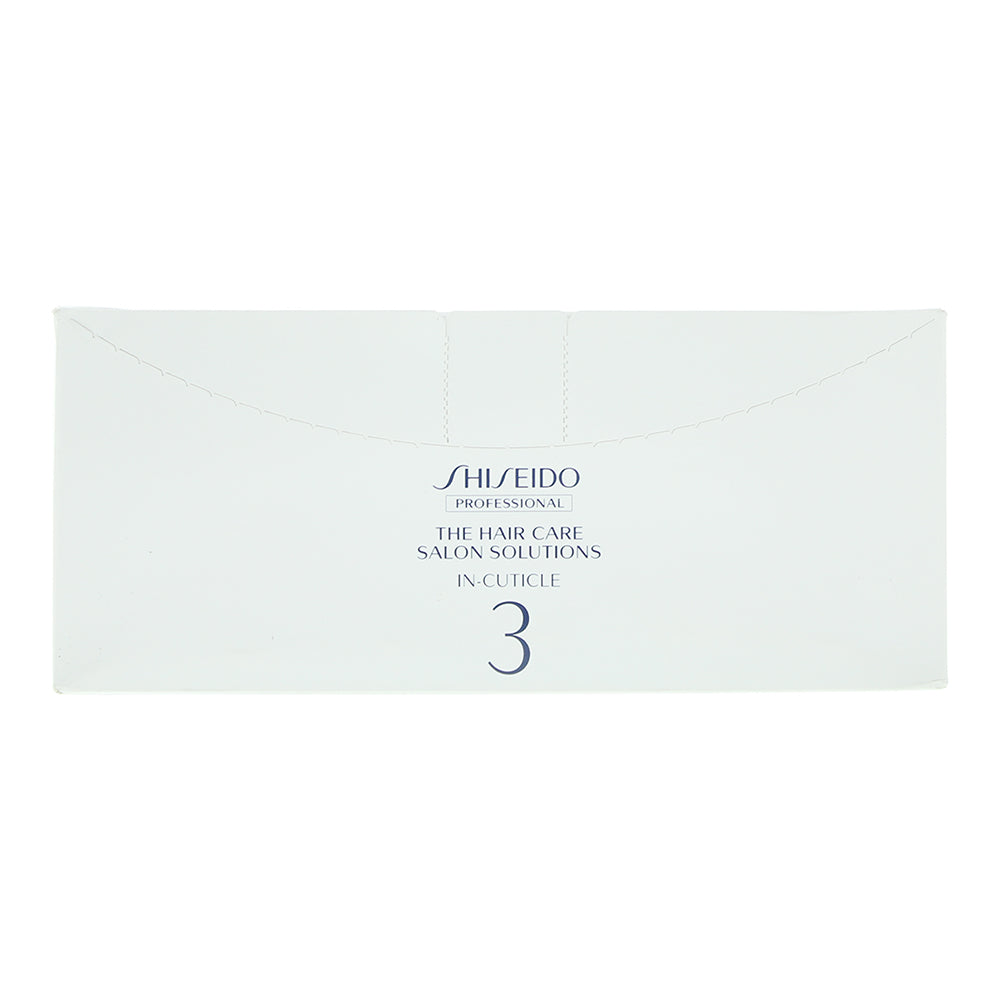 Shiseido The Haircare Salon Solutions In-Cuticle 3 12 x 15ml - Box