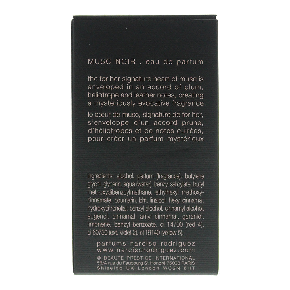 Narciso Rodriguez For Her Musc Noir Eau De Parfum 30ml