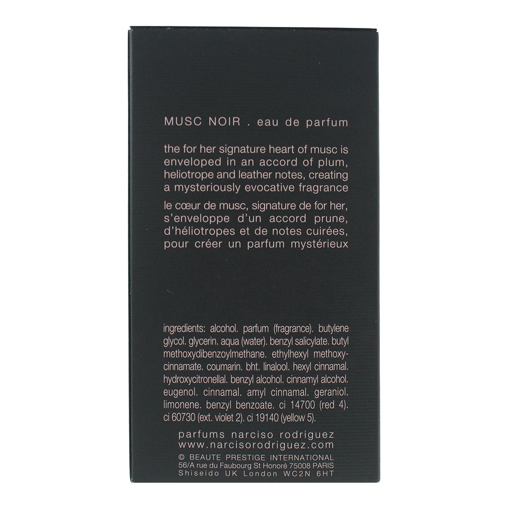Narciso Rodriguez For Her Musc Noir Eau De Parfum 50ml