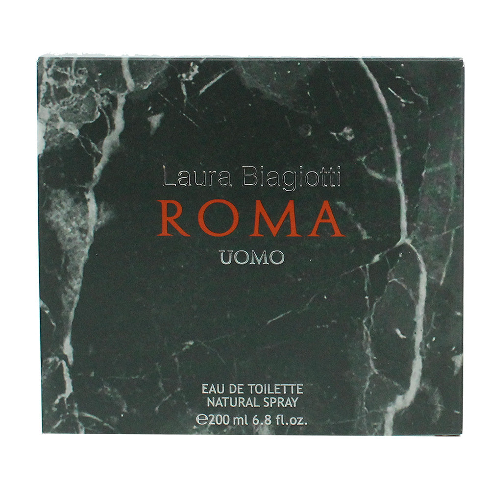 Laura Biagiotti Roma Uomo Eau de Toilette 200ml - Box