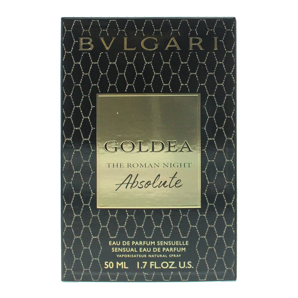 Bulgari Goldea The Roman Night Absolute Sensuelle Eau de Parfum 50ml - Box