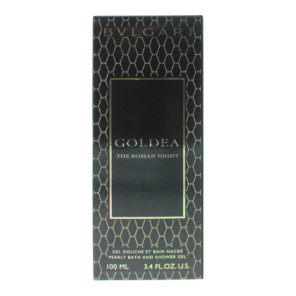 Bulgari Goldea The Roman Night Bath And Shower Gel 100ml - Box