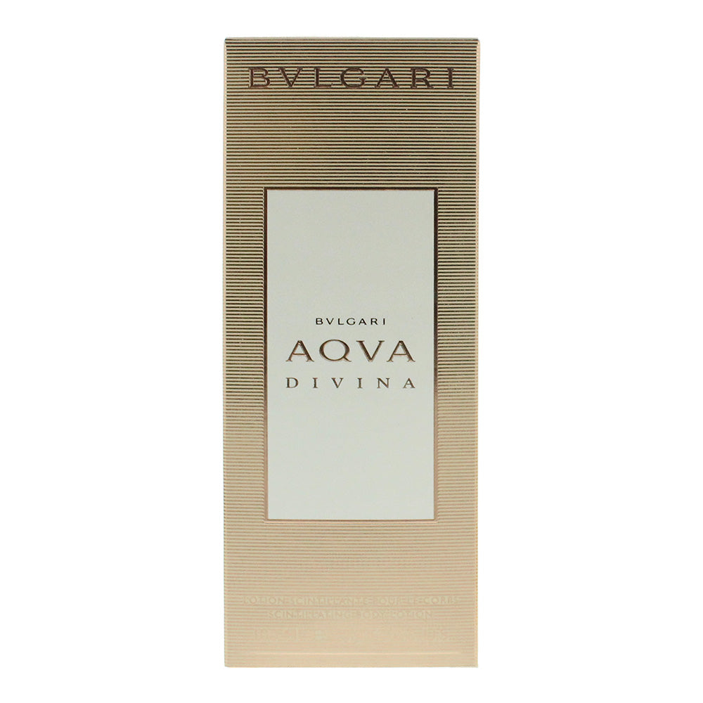 Bulgari Aqua Divina Body Lotion 100ml - Box