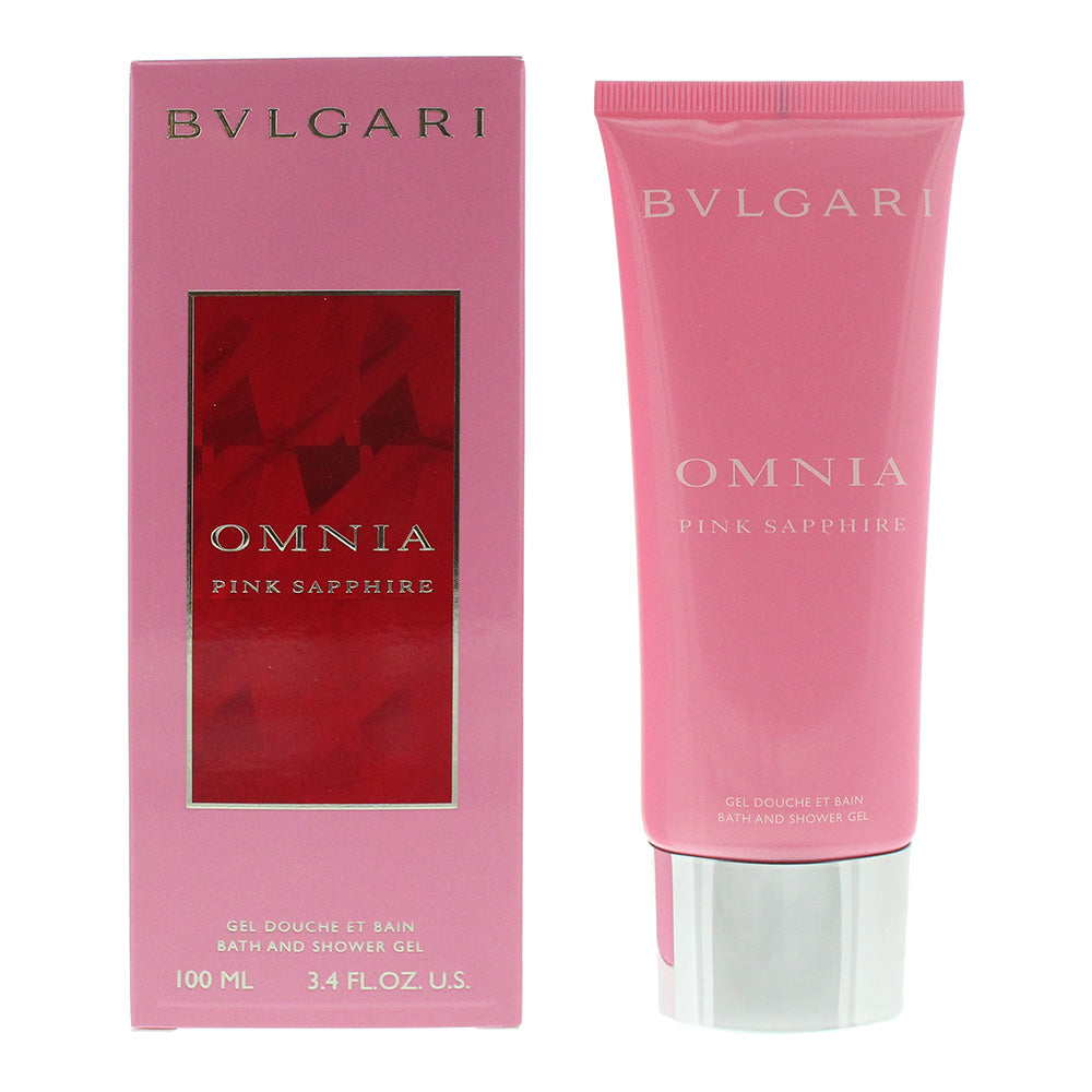 Bulgari Omnia Pink Sapphire Bath And Shower Gel 100ml
