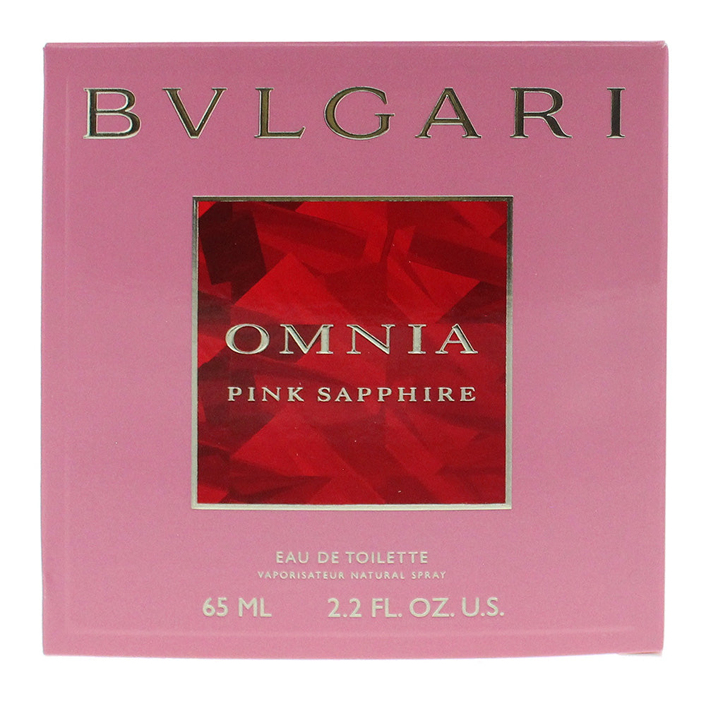 Bulgari Omnia Pink Sapphire Eau de Toilette 65ml - Box