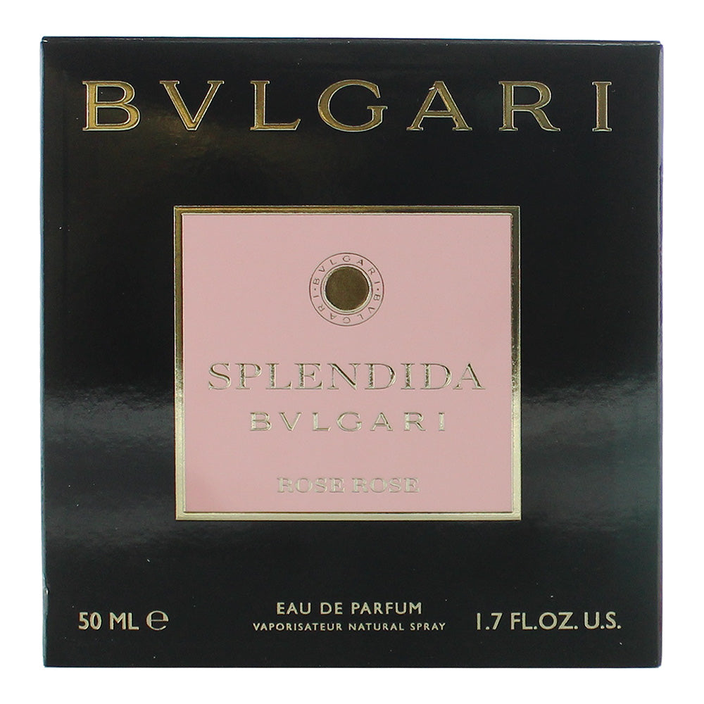 Bulgari Splendida Rose Rose Eau de Parfum 50ml - Box