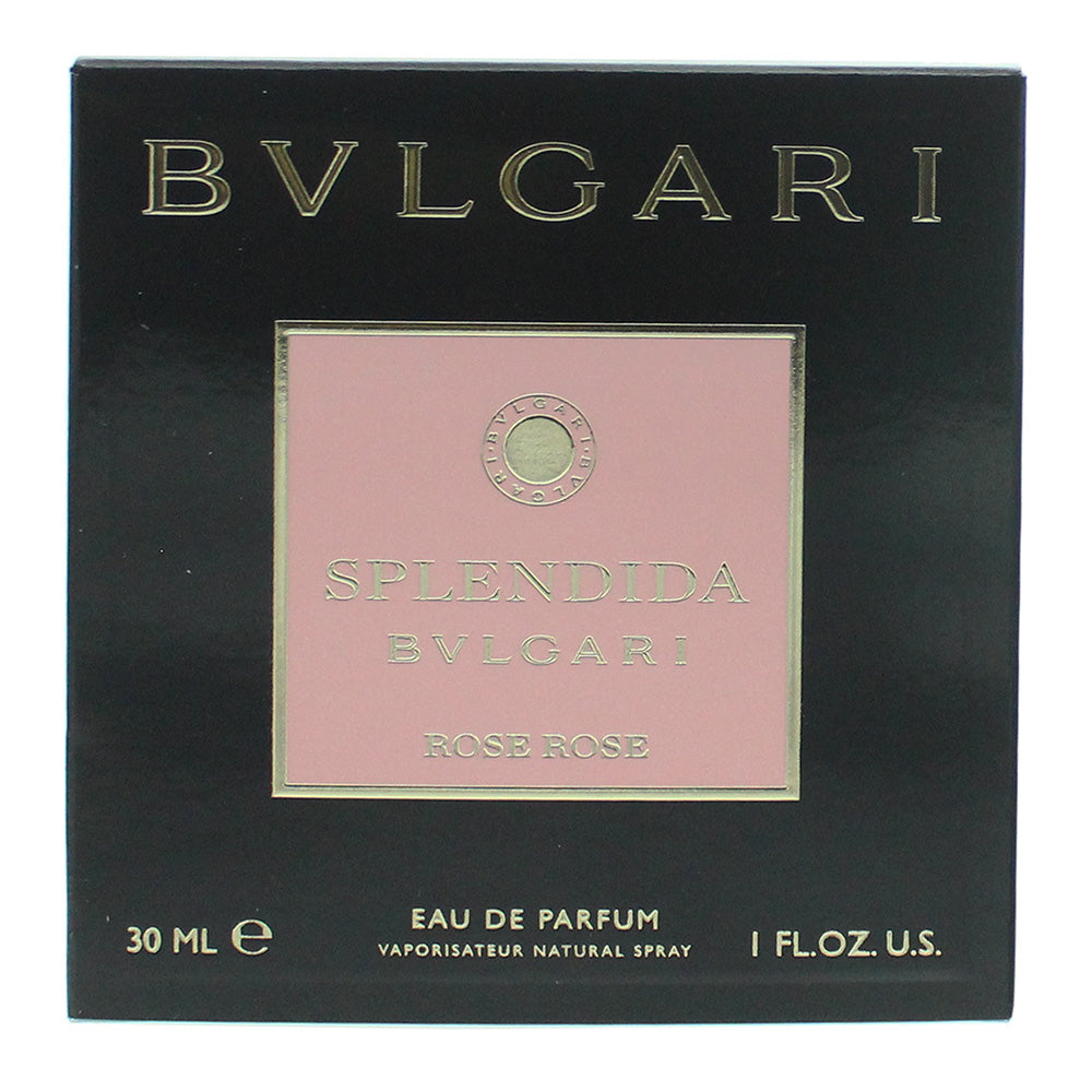 Bulgari Splendida Rose Rose Eau de Parfum 30ml - Box