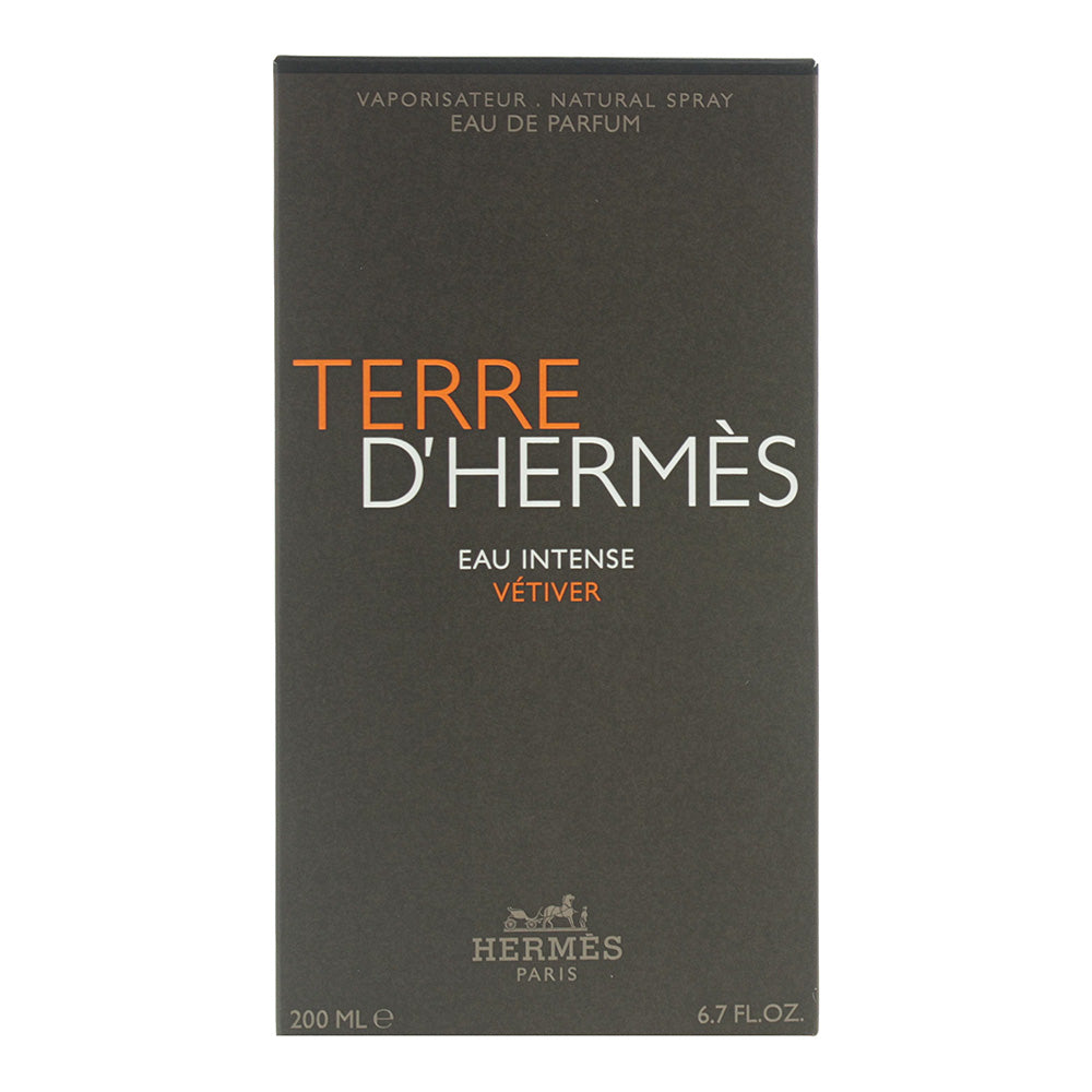 Hermès Terre D'hermès Eau Intense Vetiver Eau de Parfum 200ml - Box