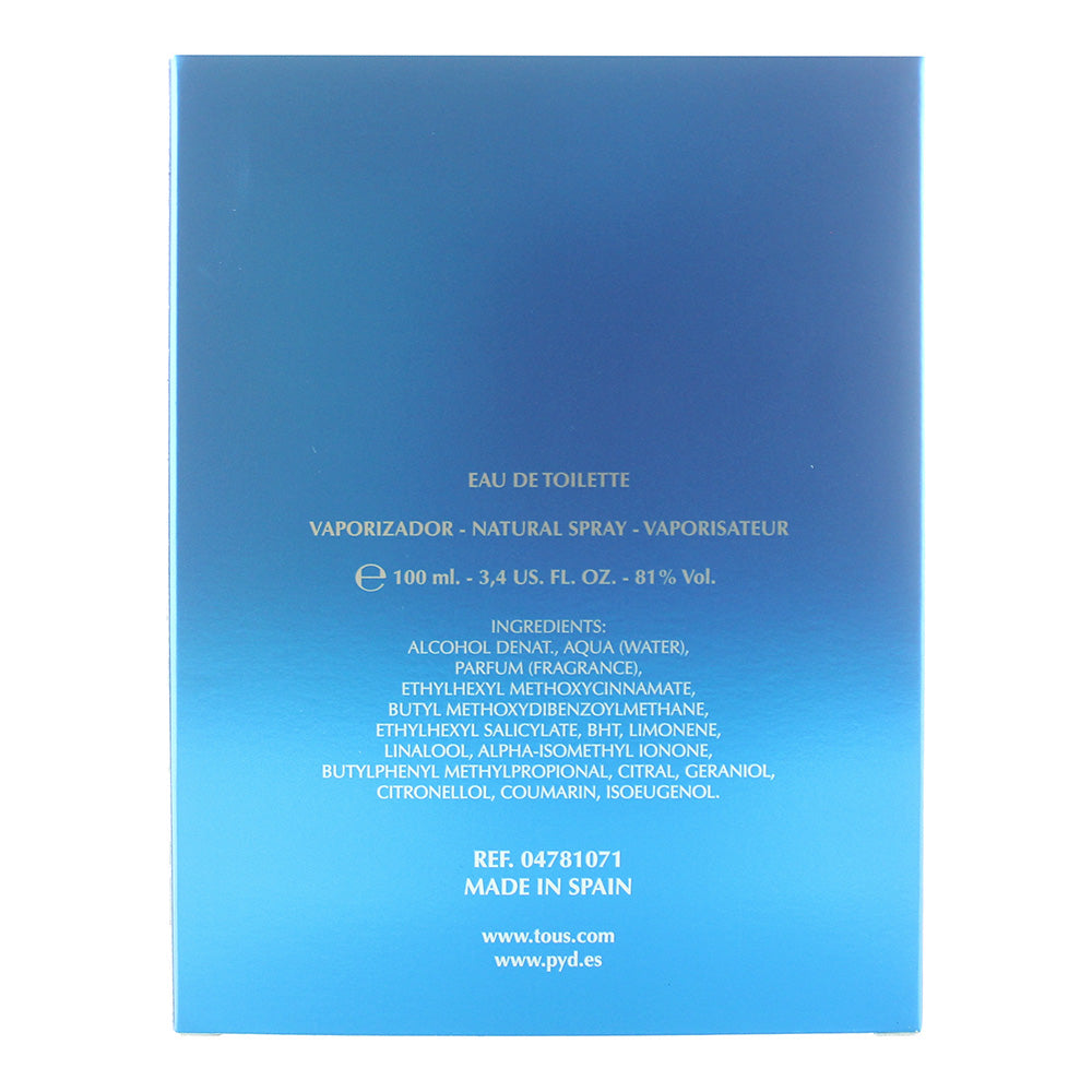 Tous Man Sport Eau De Toilette 100ml