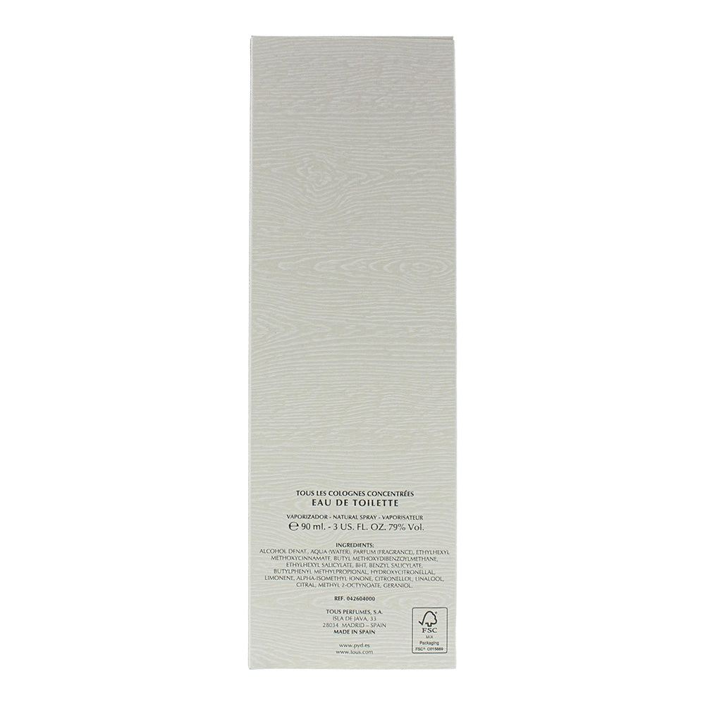 Tous Les Colognes Concentrees Eau De Toilette 90ml