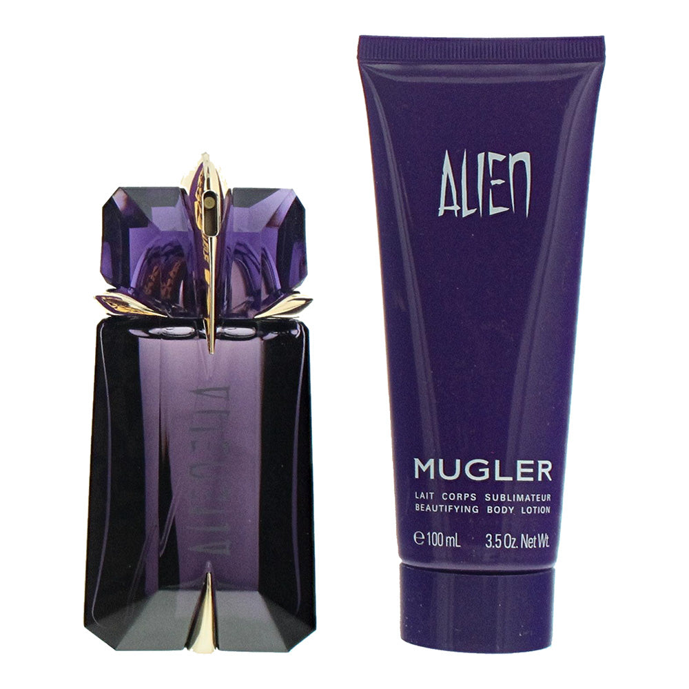 Mugler Alien Eau de Parfum 2 Piece Gift Set: Eau de Parfum 60ml - Body Lotion 10 - Product