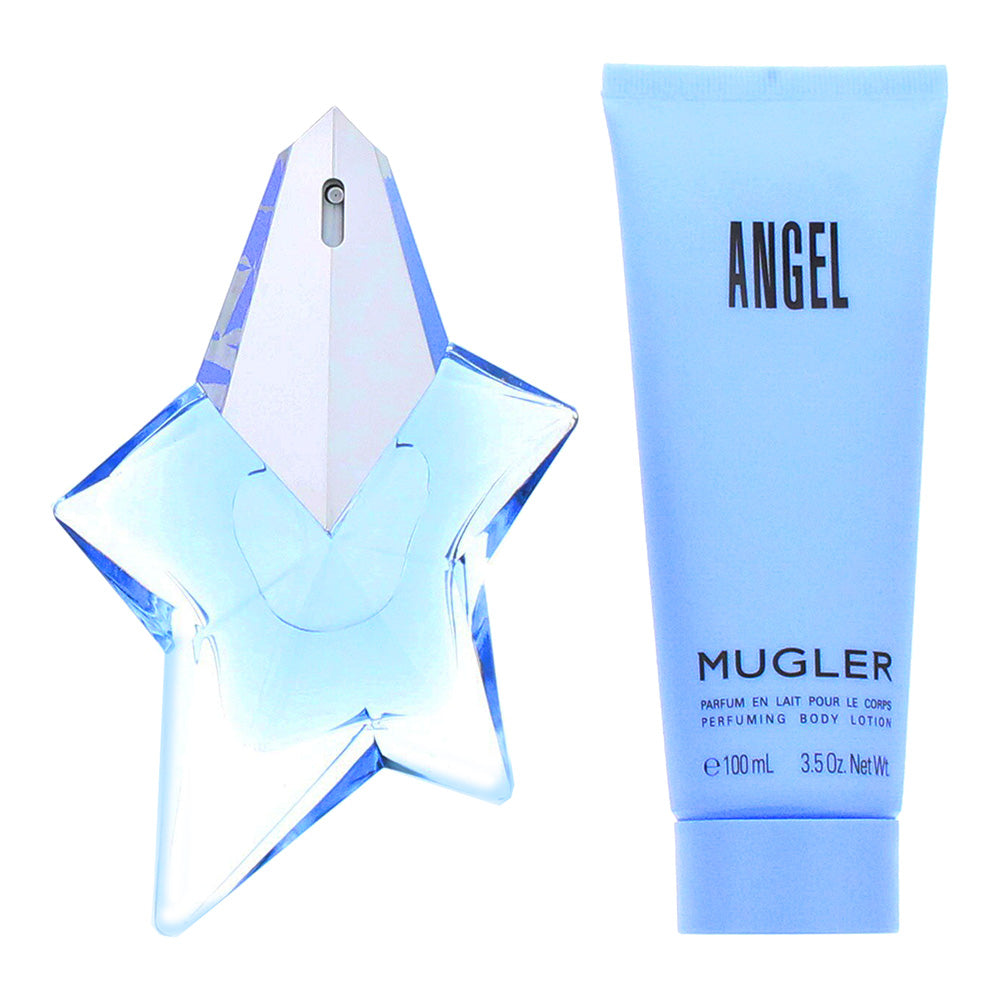 Mugler Angel Refillable Eau de Parfum 2 Piece Gift Set: Eau de Parfum 50ml - Bod - Product