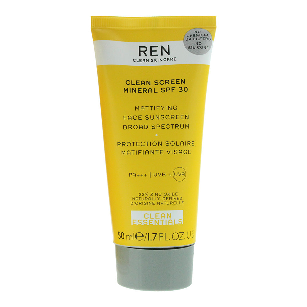 Ren Clean Skincare Clean Screen Mineral SPF30 Sun Screen 50ml - Product