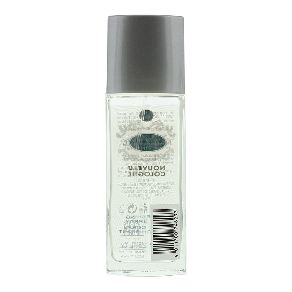 4711 Nouveau Cologne Body Spray 75ml