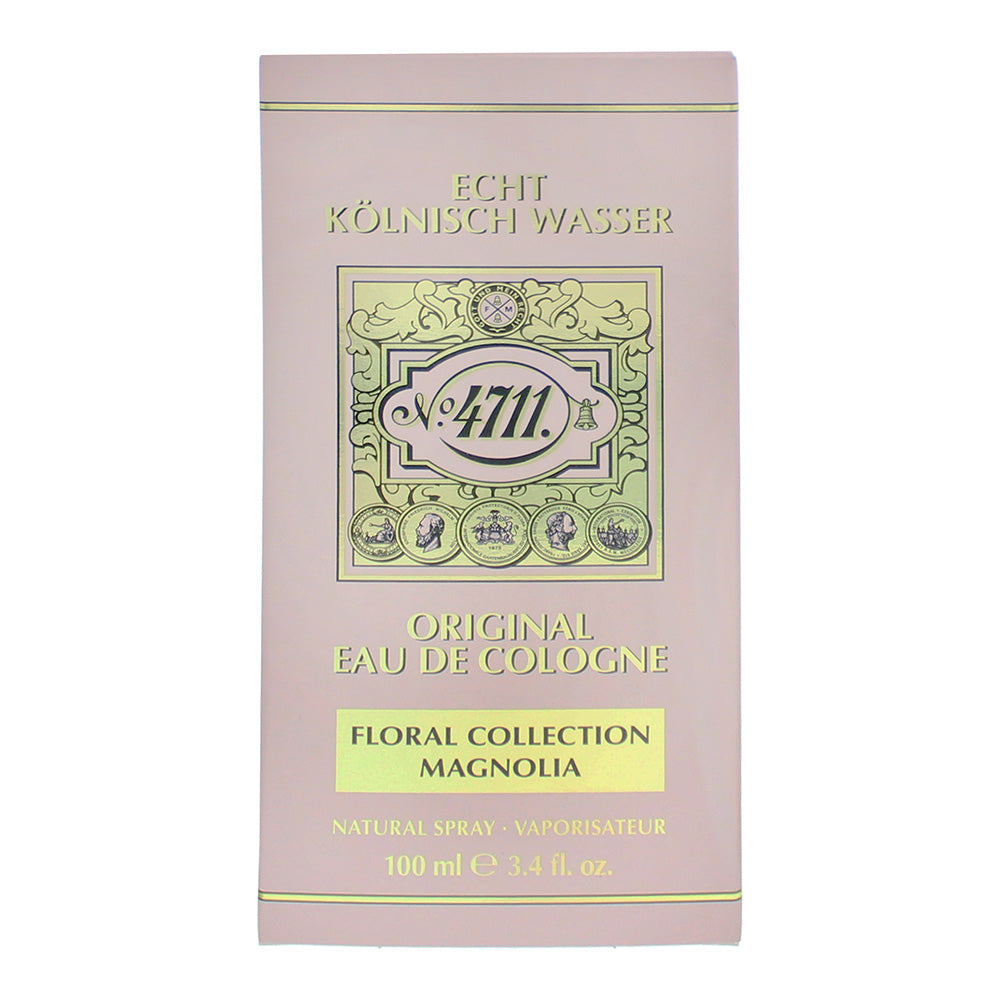 4711 Floral Collection Magnolia Eau de Cologne 100ml - Box