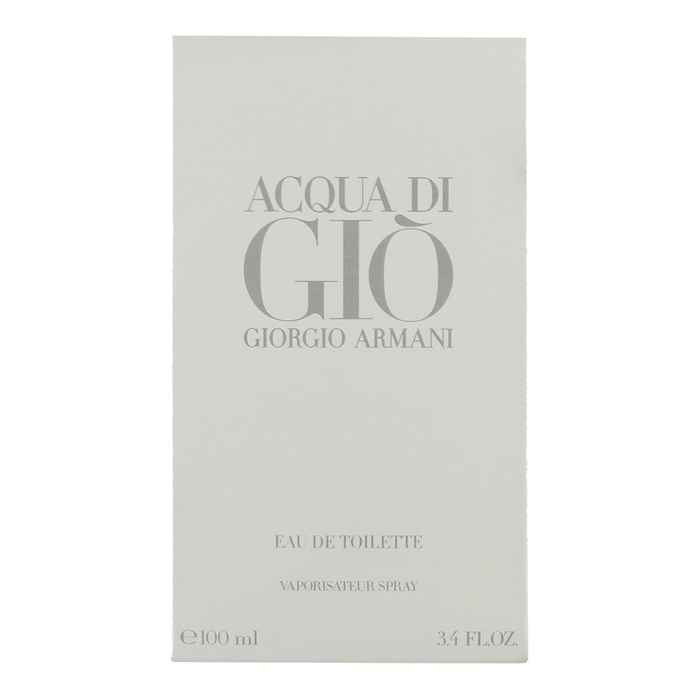 Giorgio Armani Acqua Di Giò Pour Homme Eau de Toilette 100ml - Box