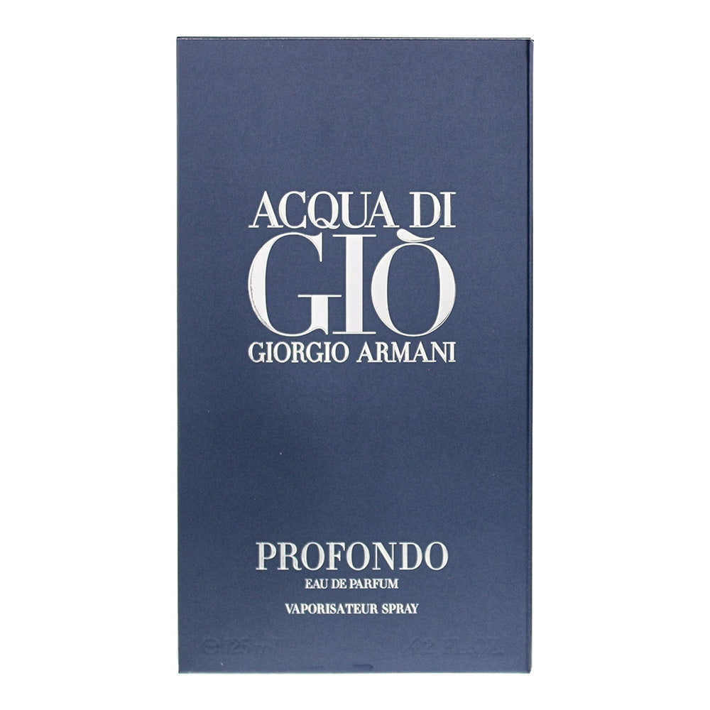 Giorgio Armani Acqua Di Giò Profondo Eau de Parfum 125ml - Box