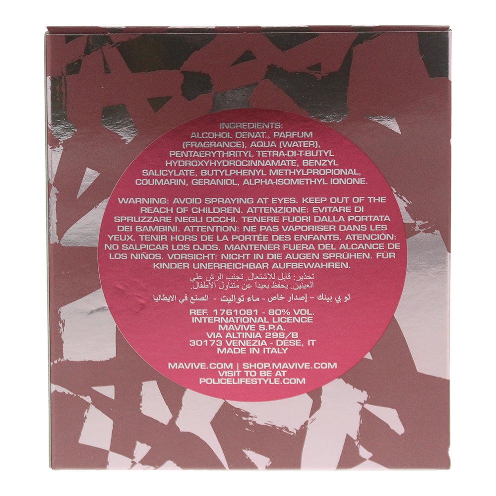 Police To Be Pink Eau De Toilette 75ml