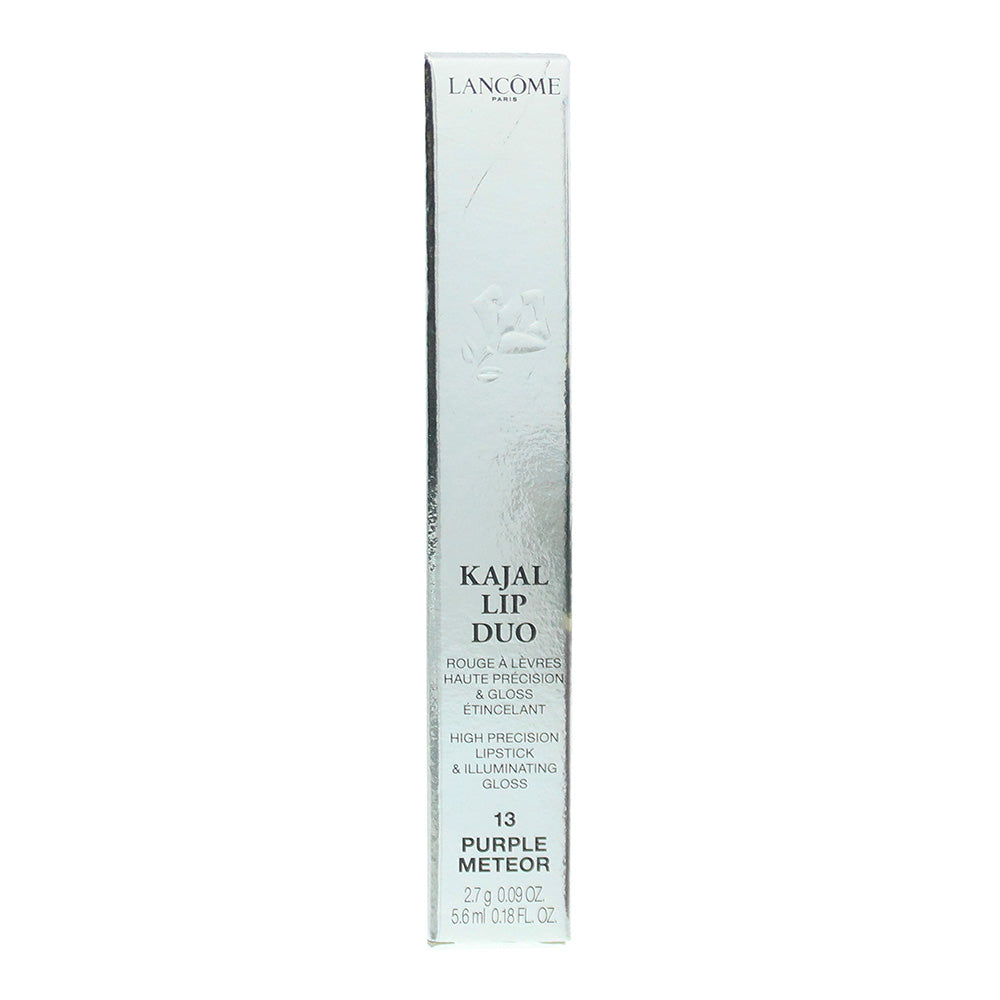 Lancôme Kajal Lip Duo Lipstick & Gloss 13 Purple Meteor 2.7g - Box