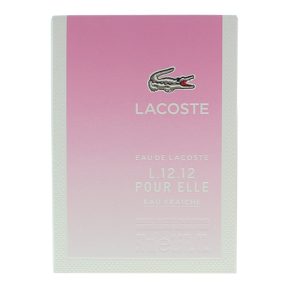 Lacoste Eau de Lacoste L.12.12 Pour Elle Eau Fraiche Eau de Toilette 50ml - Box