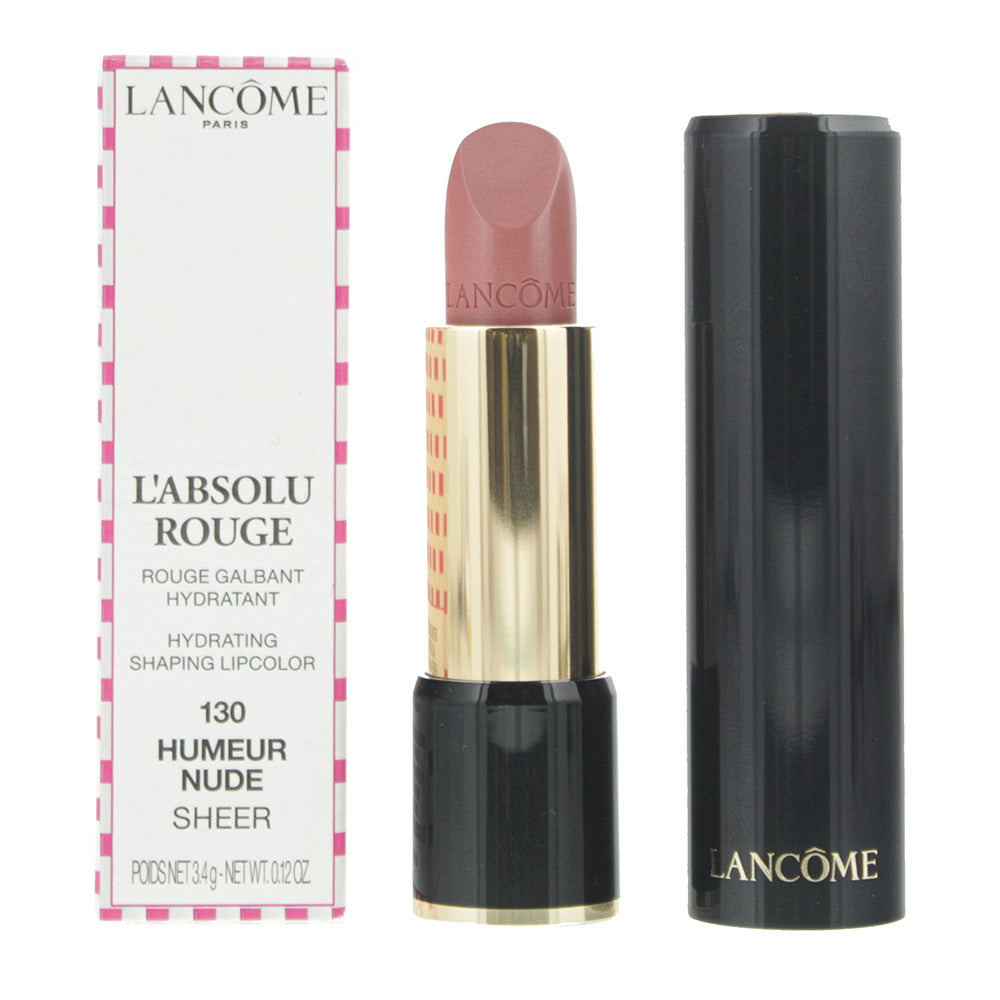 Lancôme L'Absolu Rouge 130 Humeur Nude Sheer Lipstick 3.4g