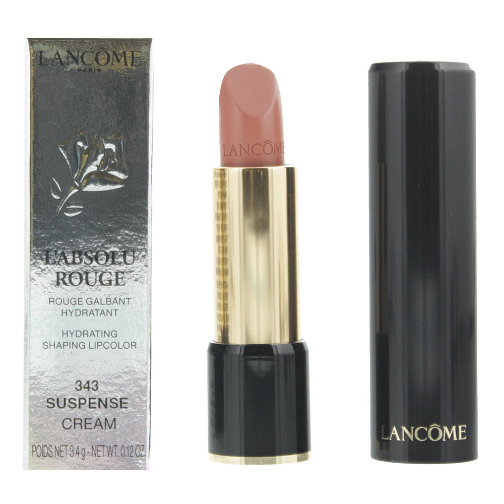 Lancome L'absolu Rouge Cream #343 Suspense Lip Color 3.4g