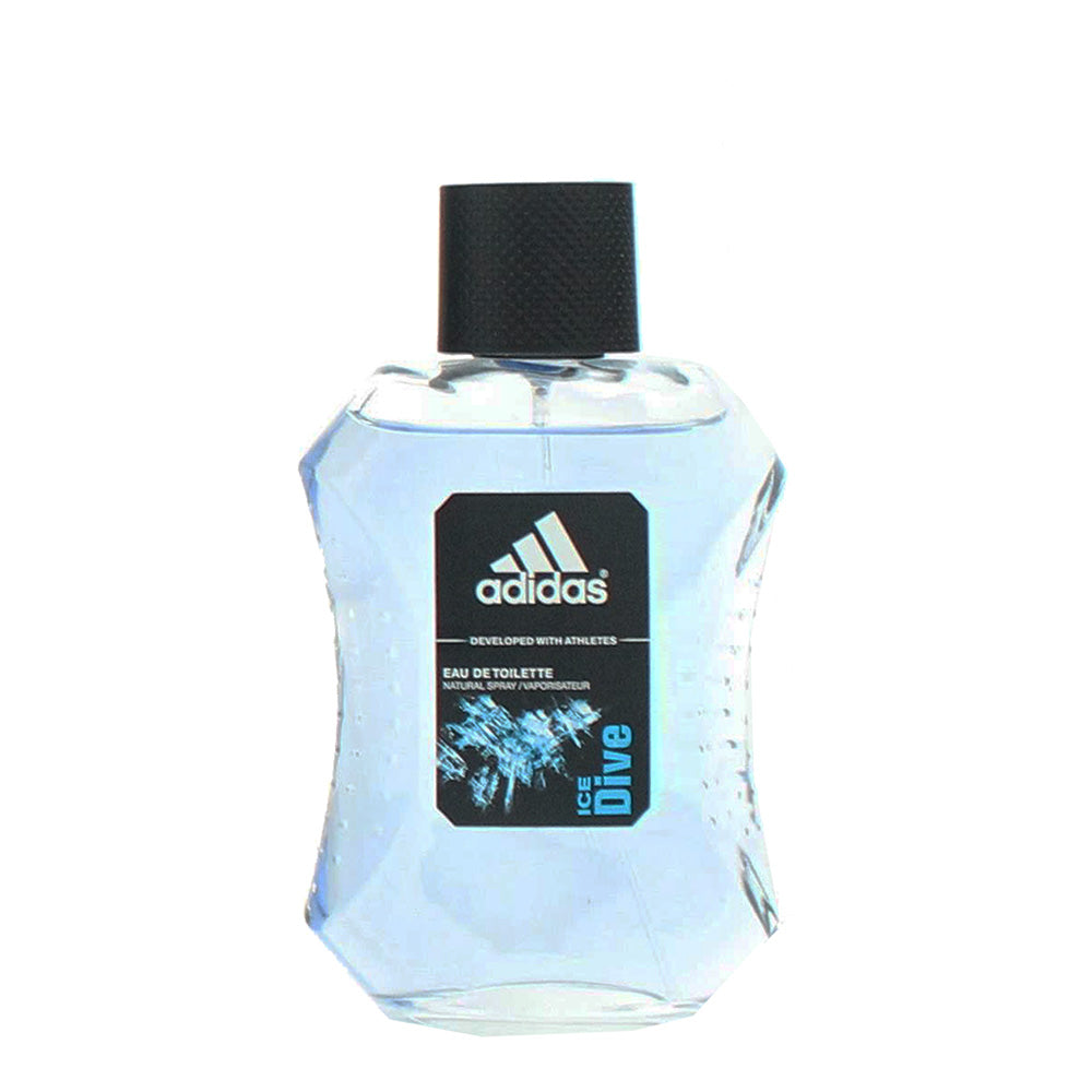 Adidas Ice Dive 2 Piece Gift Set: Eau de Toilette 100ml - Toiletry Bag - Product