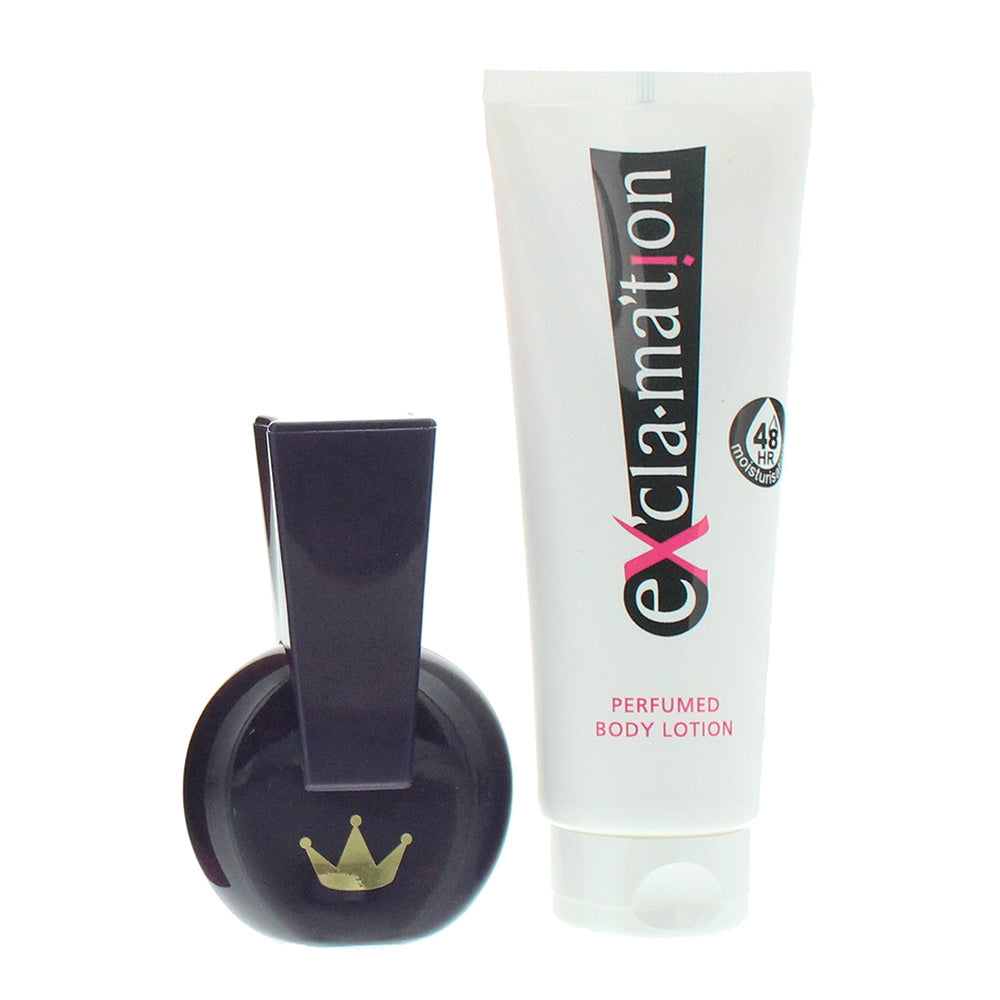 Coty Ex'cla·Ma'tion Queen 2 Piece Gift Set: Eau de Parfum 30ml - Body Lotion 115 - Product