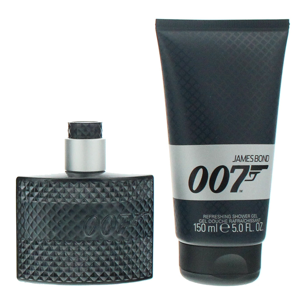 James Bond 007 2 Piece Gift Set: Eau de Toilette 50ml - Shower Gel 150ml - Product