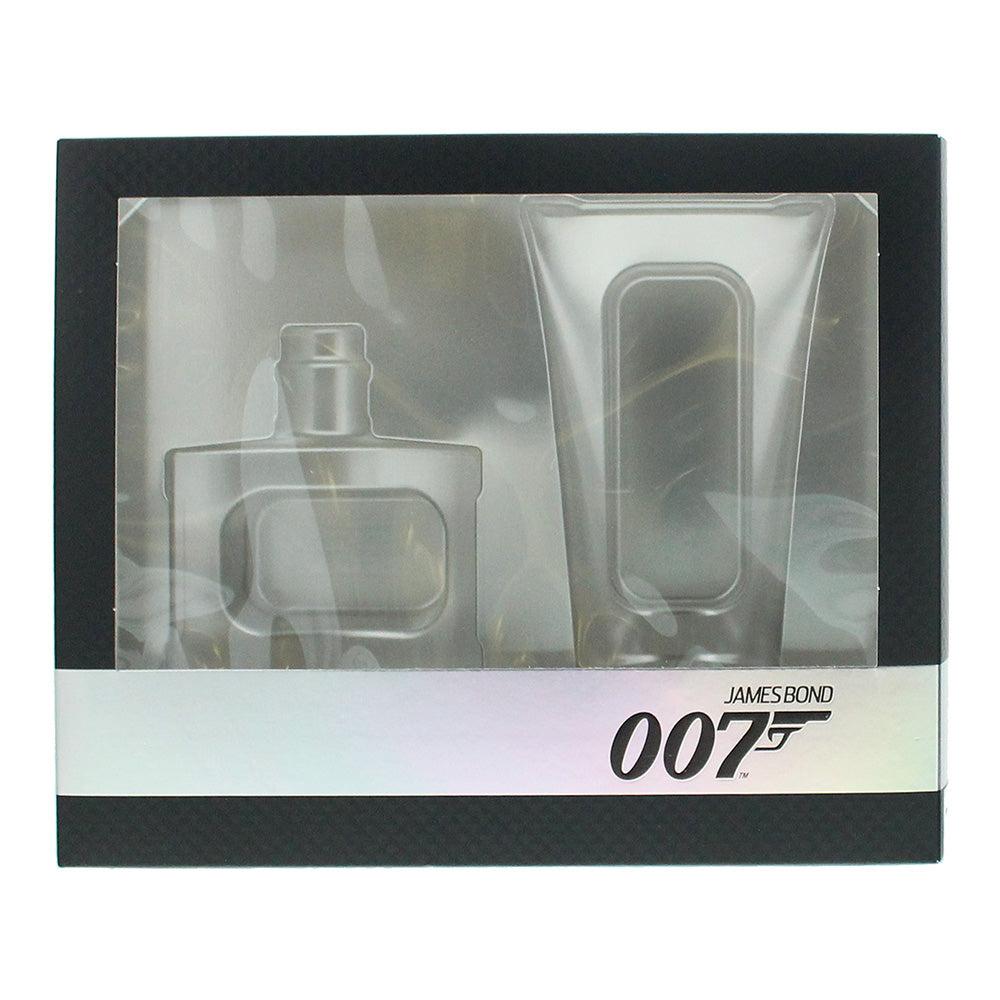 James Bond 007 2 Piece Gift Set: Eau de Toilette 50ml - Shower Gel 150ml - Box