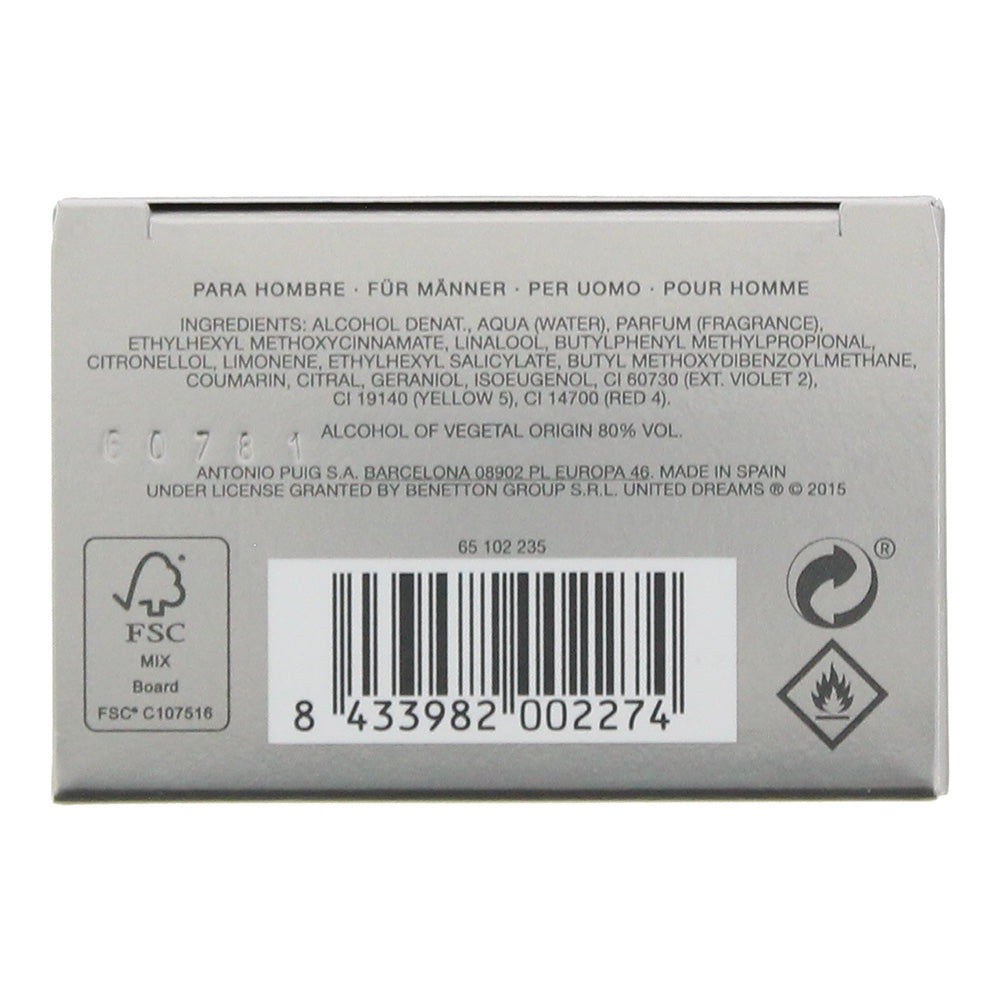 Benetton United Dreams Aim High Eau De Toilette 60ml