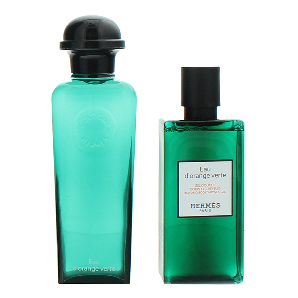 Hermès Eau D'orange Verte 2 Piece Gift Set: Eau de Cologne 100ml - Hair And Body - Product