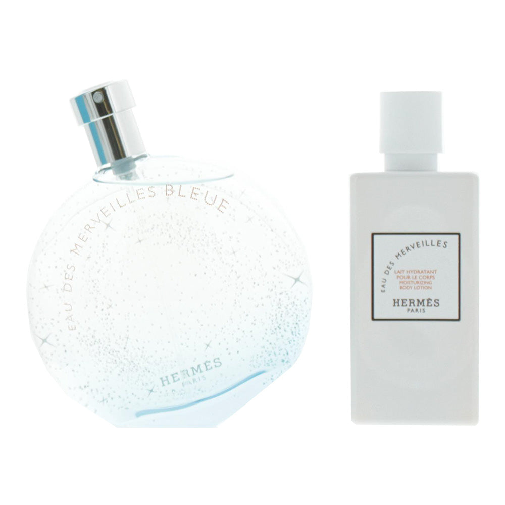 Hermès Eau des Merveilles Bleue 2 Piece Gift Set: Eau de Toilette 100ml - Body L - Product