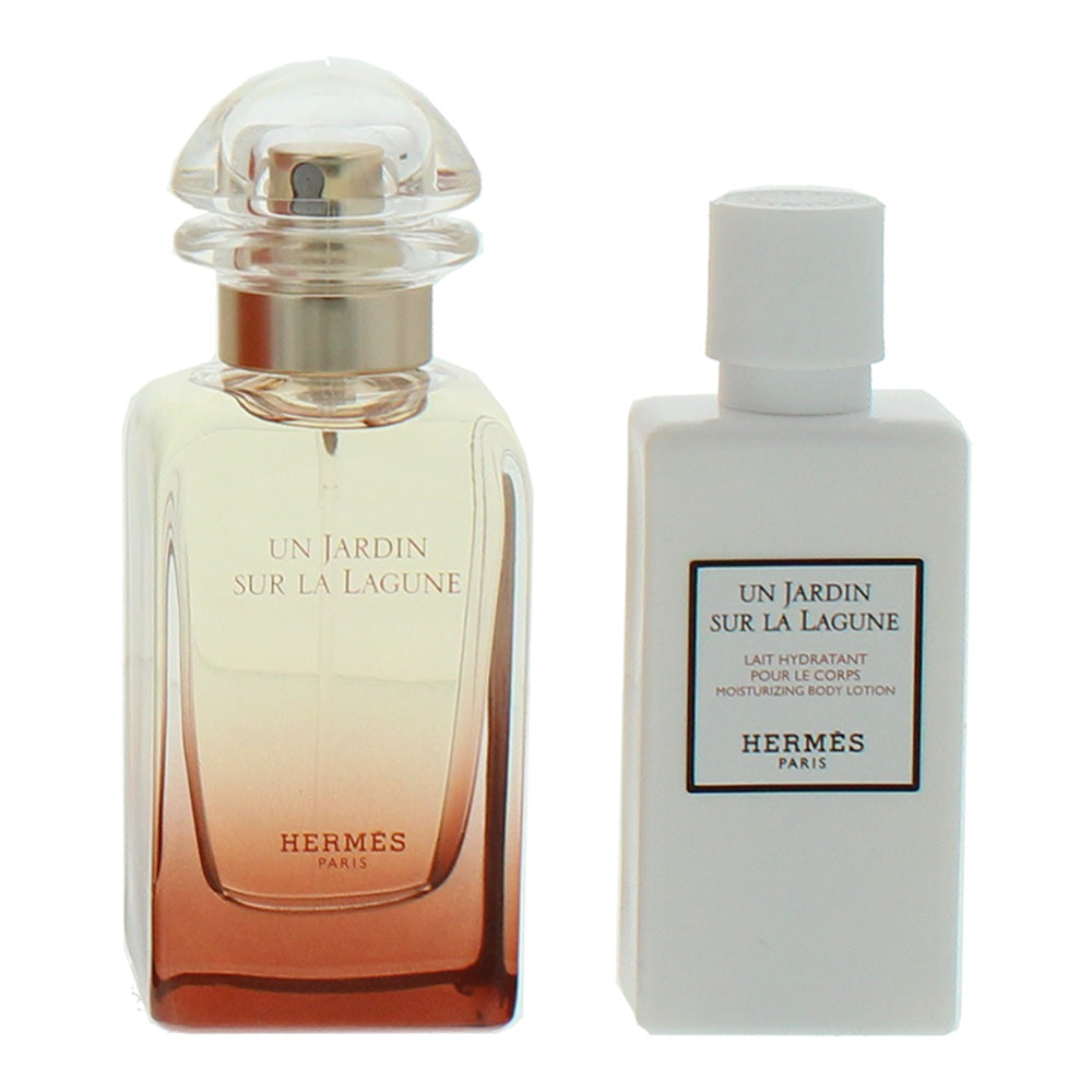 Hermès Un Jardin Sur La Lagune 2 Piece Gift Set: Eau de Toilette 50ml - Body Lotion 40ml - Product