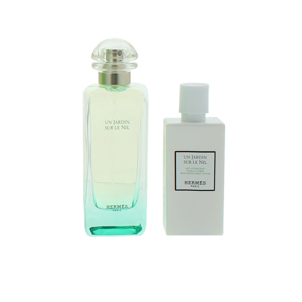 Hermès Un Jardin Sur Le Nil 2 Piece Gift Set: Eau de Toilette 100ml - Body Lotio - Product