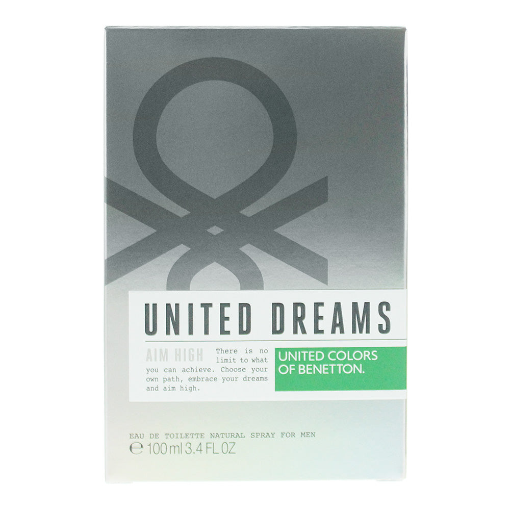 Benetton United Dreams Aim High Eau de Toilette 100ml - Box