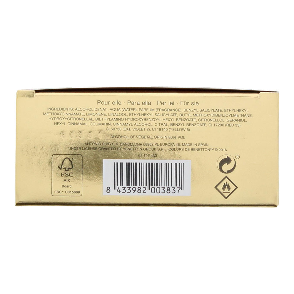 Benetton Colors Pink Eau De Toilette 50ml