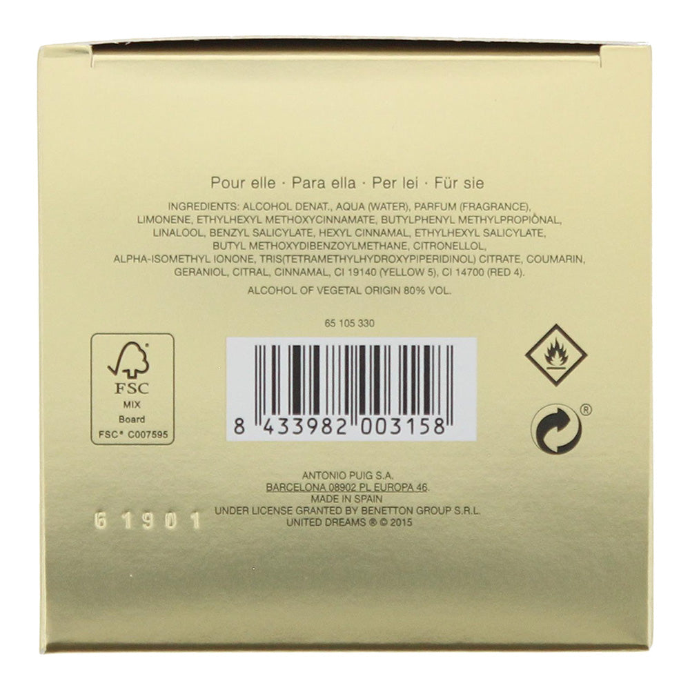 Benetton United Dreams Dream Big Eau De Toilette 80ml