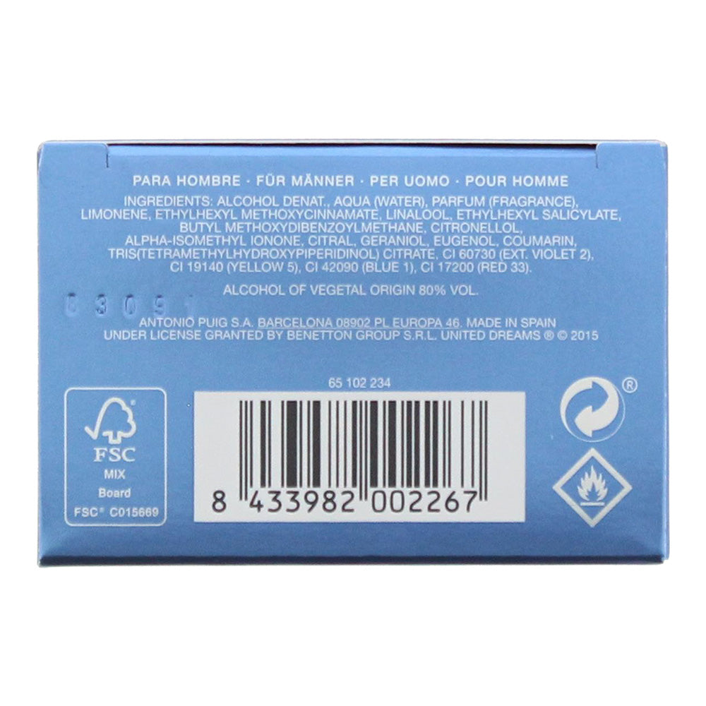 Benetton United Dreams Go Far Eau De Toilette 60ml