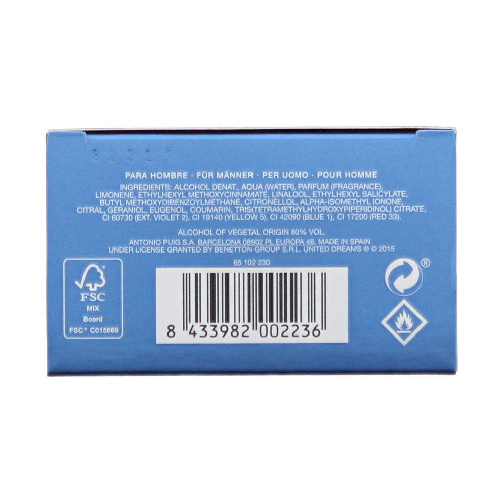 Benetton United Dreams Go Far Eau De Toilette 100ml