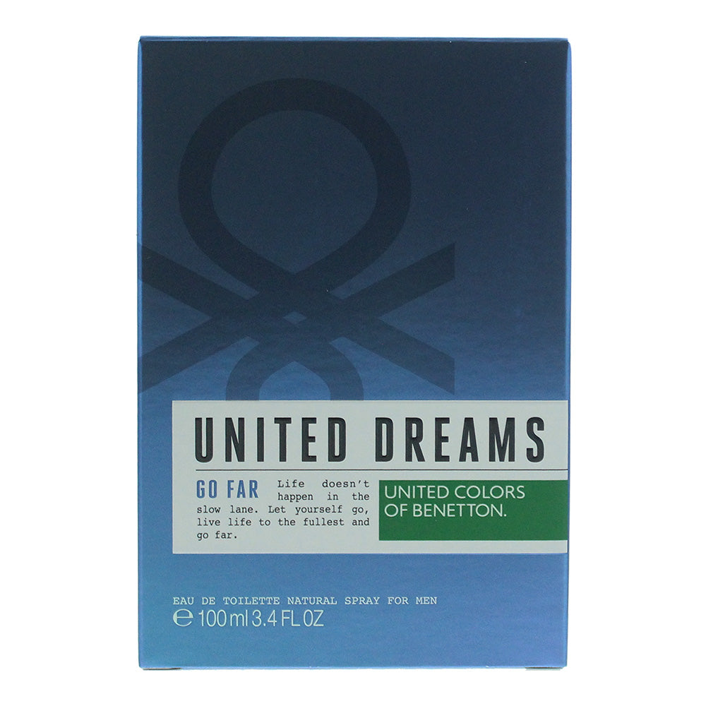 Benetton United Dreams Go Far Eau de Toilette 100ml - Box