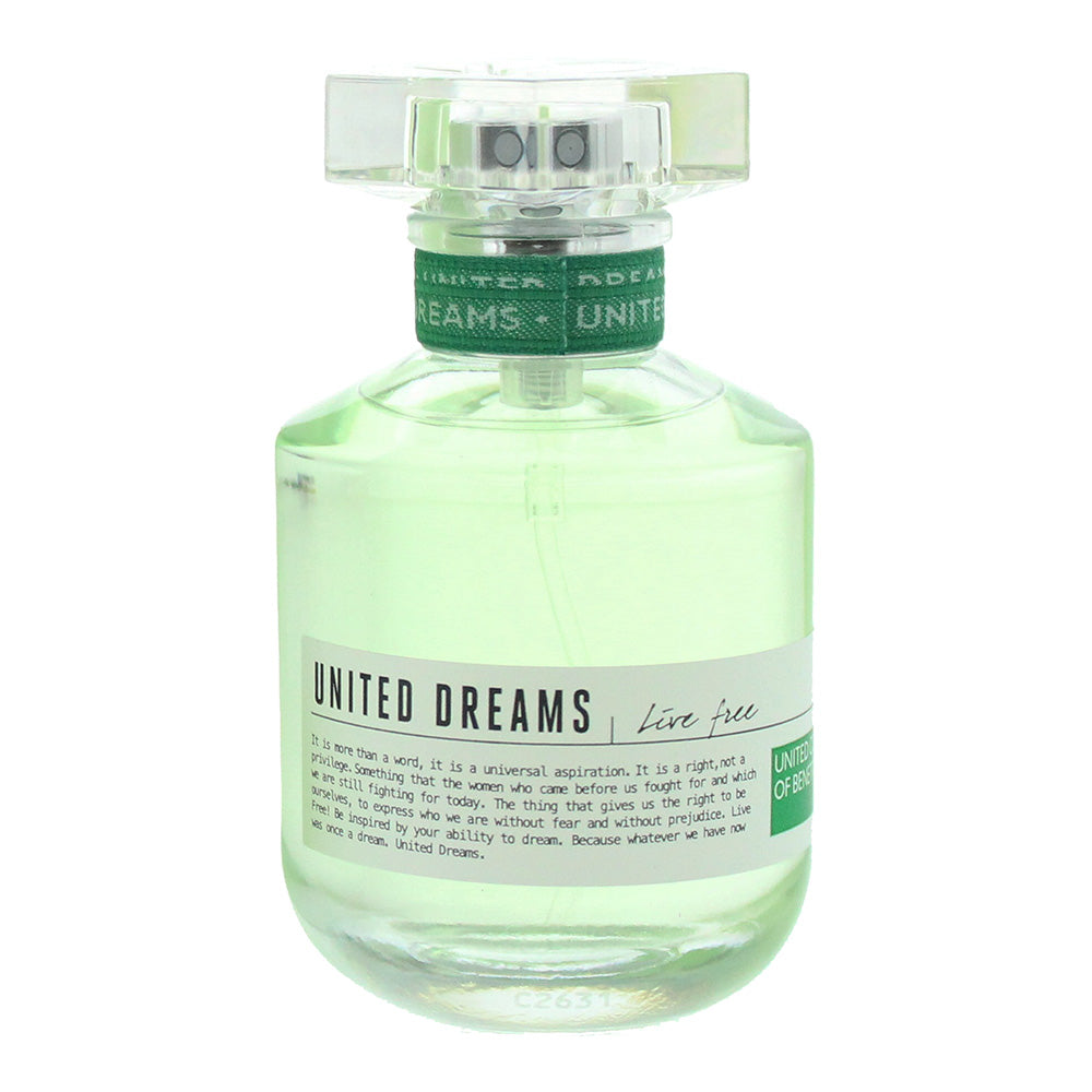 Benetton United Dreams Live Free Eau de Toilette 50ml - Product