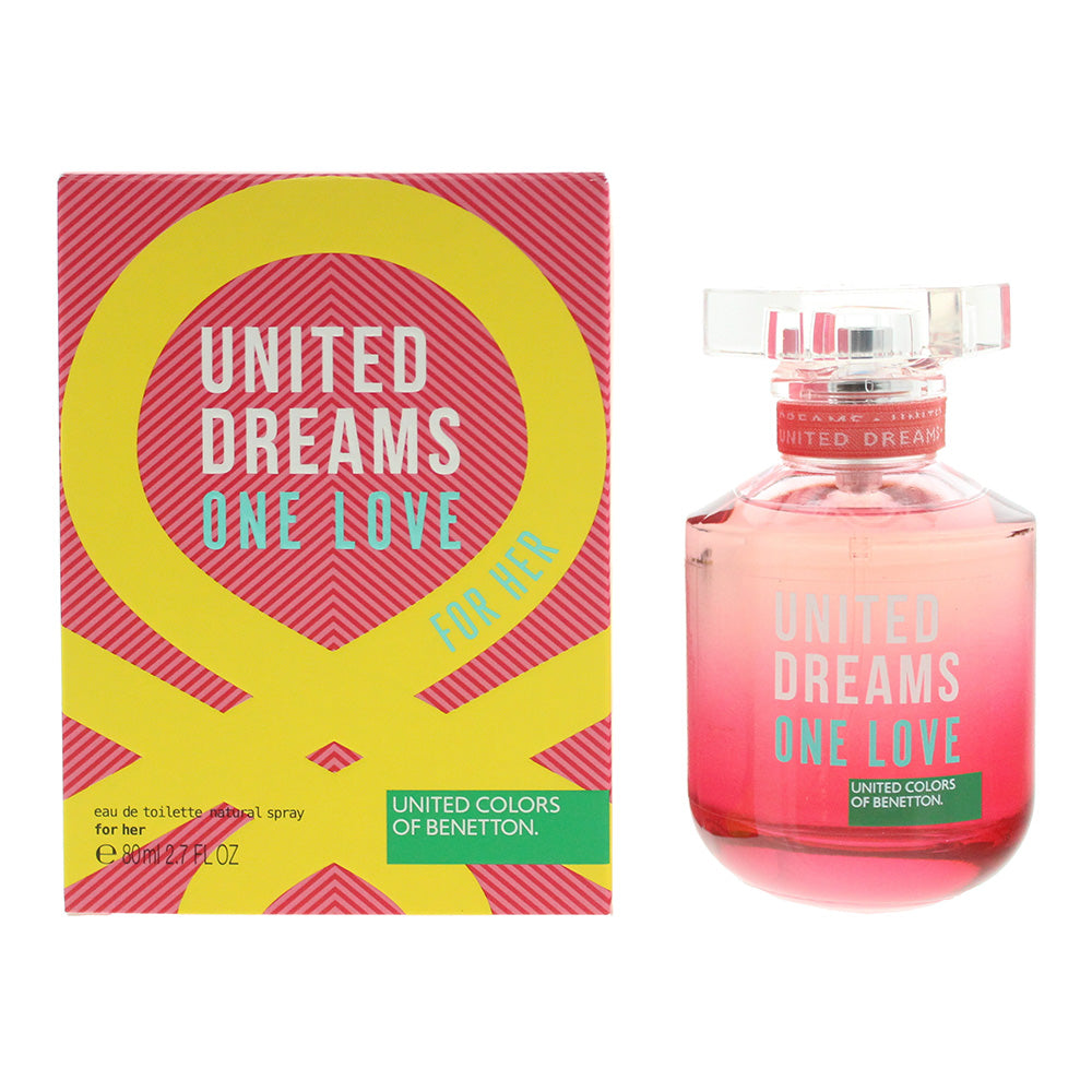 Benetton United Dreams One Love Eau de Toilette 80ml