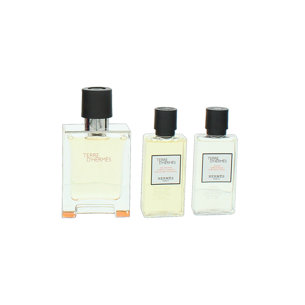 Hermès Terre D'hermès 3 Piece Gift Set: Eau de Toilette 50ml - Aftershave Lotion - Product